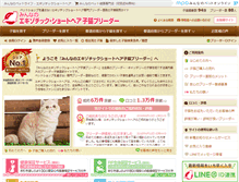 Tablet Screenshot of exotic-shorthair.koneko-breeder.com